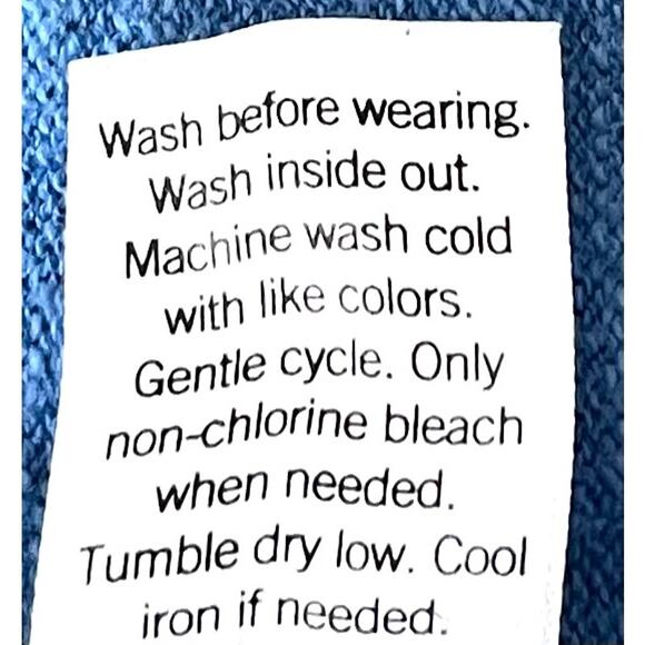 CROFT & BARROW LONG SLEEVE OPEN FRONT JACKET, WOMENS, XL, VARIGATED BLUE - Picture 9 of 9